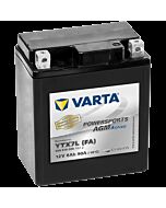 VARTA AGM MC Batteri 12V 6AH 100CCA (113x70x130mm) Polstilling 5 - Plusspol til hÃƒÂ¸yre YTX7L (FA)