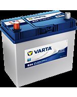 VARTA Blue Dynamic Batteri 12V 45AH 330CCA (238x129x200/227mm) Polstilling 4 - Plusspol til venstre B34