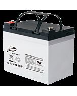 RITAR High Rate AGM Batteri 12V 33AH (195x130x168mm) M6