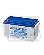 VMF GEL Deep Cycle Batteri 12V 80AH (350x167x180mm) Polstilling 4 - Plusspol til venstre