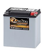 DEKA MC Batteri 12V 26AH 400CCA (166x131x175mm/197mm med adapter) Polstilling 5 - Plusspol til hÃƒÂ¸yre