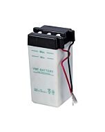 VMF MC Batteri 6V 4AH 35CCA (56x62x131) Polstilling 4 - Plusspol til venstre | 6N4A-4D