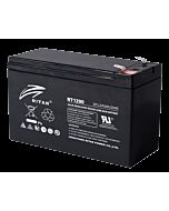 Ritar AGM Batteri 12V 9AH - RT1290EP Long Life (151x65x94mm) F2