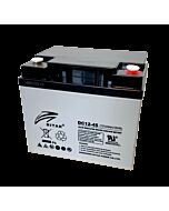 RITAR AGM Deep Cycle Batteri 12V 45AH (197x165x169mm) Polstilling 5 - Plusspol høyre