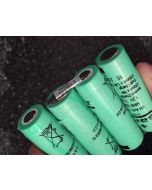 4,8V 1650mAh batteripakke uten krymp, ledning, tag - med 2,7A sikring