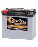 DEKA MC Batteri 12V 12AH 180CCA (150x88x130mm) Polstilling 4 - Plusspol til venstre