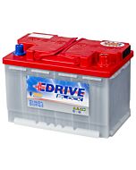 RÃƒÂ¸rplate Batteri Deep Cycle 12V 54AH C5 (278x175x190) Polstilling 5 - Plusspol til hÃƒÂ¸yre