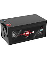 SKANBATT Lithium Batteri 12V 300AH 200BMS - BLUETOOTH NB! B-VARE