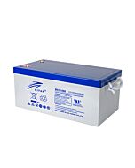 RITAR GEL Deep Cycle Batteri 12V 260AH (520x268x220mm) Polstilling 5 - Plusspol til hÃƒÂ¸yre