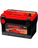 ODYSSEY 34/78 PC1500 AGM Batteri 12V 68AH 850CCA (276x172x200mm) Polstilling 4 - Plusspol til venstre (sidepoler)