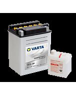 VARTA MC Batteri 12V 14AH 190CCA (134x89x166mm) Polstilling 4 - Plusspol til venstre YB14-B2