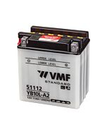 VMF MC Batteri 12V 11AH 120CCA (136x91x146) Polstilling 5 - Plusspol til hÃƒÂ¸yre | YB10L-A2