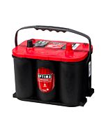 OPTIMA AGM Red Top 12V 50AH 815CCA (254x174x195mm) Polstilling 5 - Plusspol til hÃƒÂ¸yre 8003-251