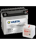 VARTA MC Batteri 12V 19AH 240CCA (176x101x156mm) Polstilling 5 - Plusspol til hÃƒÂ¸yre YB16L-B