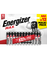 Kjøp Energizer MAX AAA Alkalisk AAA/E92 12 pk hos altitec.no for kr 149,00