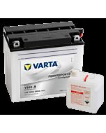 VARTA MC Batteri 12V 19AH 240CCA (176x101x156mm) Polstilling 4 - Plusspol til venstre YB16-B
