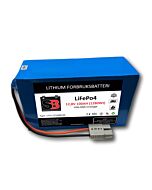 SKANBATT Lithium Batteri 12V 100AH 100A BMS LITH-12100B100