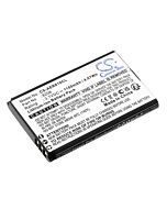 Replaces battery for AEi AGR-8106, AGR-8206,  MIP-300, VX-3208, Li-ion, 1100mAh, 3.7V