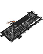 4100mAh for Asus VivoBook 14 X412UA-EK184T,VivoBook 14 X412UB-EB039T,VivoBook 15 F512FL-EJ054T,VivoBook 15 X512FA-EJ136T,VivoBook 15 F512DA-EB51,VivoBook 14 X412UF,Vivobook S412DA-EK321T,VivoBook 15 X512FL-BQ259T,Vivobook S512JA-EJ072T,VivoBook 14 X412FA-