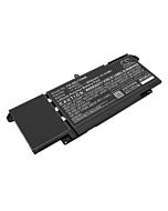 Replacement Battery for 9JM71, 1PP63, 4M1JN, 727CG, HDGJ8, MHR4G, TN2GY, Li-Polymer 3650mAh, 11.4V