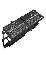 Replacement Battery for Latitude 7350,7650,7450 7640,7440,7340,599M7, 76KVG, FH97R, Li-Polymer 4850mAh 7.6V