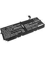 Replacement Battery for DELL P117G001, P117G002, 2XXFW, 722KK, FP86V, P117G, P117G001, P117G002, WN0N0, Li-Polymer 6500mAh