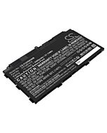 Replacement Battery for Fujitsu Stylistic Q665, Stylistic Q739, Stylistic Q738, Stylistic Q616, CP785375-XX, FPCBP479, Li-Polymer 3400mAh