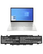 Replacement Battery for HP TI04XL, HSTNN-IB9T, Li-Polymer 3650mAh 15.12V