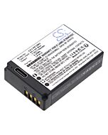 Replacement Battery for Canon LP-E17 with Type-C USB-C Input, Lithium-ion 750mAh
