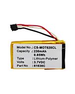 230mAh for Motorola DECT 6.0,IT6,IT6-2,Motoactv