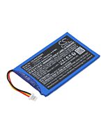 Replacement Battery for Philips HD CAM 295, Li-Polymer 1100mAh