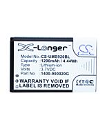 1200mAh for Unitech MS920