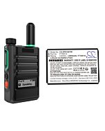 Replacement Battery for Caltta F73001A, E350 EChat POC, Lithium-ion 4000mAh 3.8V