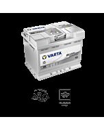 VARTA Silver Dynamic AGM Batteri 12V 60AH 680CCA (242x175x190/190mm) Polstilling 5 - Plusspol til hÃƒÂ¸yre A8