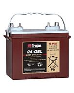 TROJAN GEL Deep Cycle Traksjonsbatteri 12V 77Ah (277x168x235mm) Polstilling 4 - Plusspol til venstre