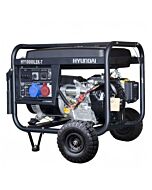HYUNDAI HY10000LEK-T Strømaggregat 7500W - Elektrisk start - bensin - 3-fase + 1-fase