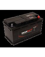 SKANBATT Fritidsbatteri 12V 100AH 780CCA (354x175x190/190mm) Polstilling 5 - Plusspol til hÃƒÂ¸yre