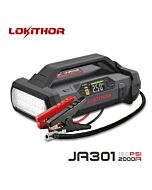 LOKITHOR Lithium Startbooster 2000A med 150 PSI Luftkompressor