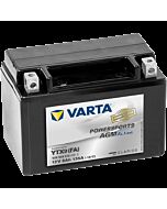 VARTA AGM MC Batteri 12V 8AH 135CCA (151x87x106mm) Polstilling 4 - Plusspol til venstre YTX9 (FA)