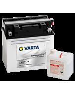 VARTA MC Batteri 12V 19AH 240CCA (176x101x176mm) Polstilling 5 - Plusspol til hÃƒÂ¸yre YB16CL-B
