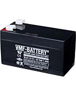 VMF 12V 1,3AH AGM Batteri (Tilsvarer Ritar RT1213)