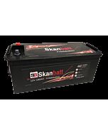 SKANBATT Fritidsbatteri 12V 180AH 1000CCA (513x223x203/223mm) Polstilling 4 - Plusspol til venstre