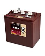 TROJAN Deep Cycle Traksjonsbatteri 6V 225AH (262x181x283mm) +diagonalt (Rund pol)