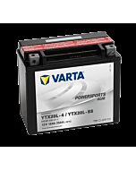 VARTA AGM MC Batteri 12V 18AH 250CCA (177x88x156mm) Polstilling 5 - Plusspol til hÃƒÂ¸yre YTX20L-BS