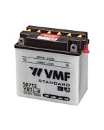 VMF MC Batteri 12V 8AH 105CCA (137x76x134) Polstilling 5 - Plusspol til hÃƒÂ¸yre | YB7L-B