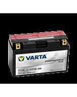 VARTA AGM MC Batteri 12V 7AH 120CCA (150x66x94mm) Polstilling 4 - Plusspol til venstre YT7B-BS