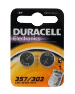 Kjøp 2x Duracell 357 V76PX Sølvoksid 1,55V batteri 145 mAh SR44 hos altitec.no for kr 49,00