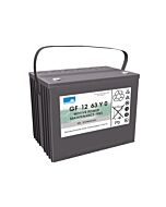 SONNENSCHEIN GEL Batteri 12V 63AH (261x171x210mm) Polstilling 4 - Plusspol til venstre