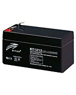 RITAR AGM Batteri 12V 1,3AH (97x43x52mm) F1