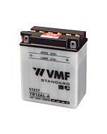 VMF MC Batteri 12V 12AH 150CCA (135x81x161) Polstilling 5 - Plusspol til hÃƒÂ¸yre | YB12-AL-A